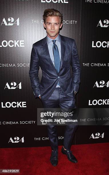 King attends the A24 and The Cinema Society premiere of "Locke" at The Paley Center for Media on April 22, 2014 in New York City.