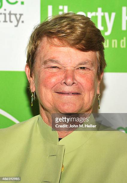 California State Senator Shelia Kuehl attends the Liberty Hill's Upton Sinclair Awards dinner at The Beverly Hilton Hotel on April 22, 2014 in...