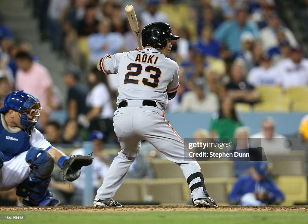 San Francisco Giants v Los Angeles Dodgers