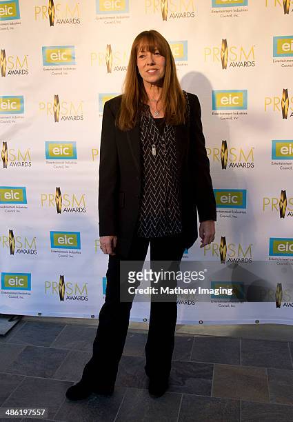 Actress Mackenzie Phillips arrives at the 18th Annual PRISM Awards at Skirball Cultural Center on April 22, 2014 in Los Angeles, California.