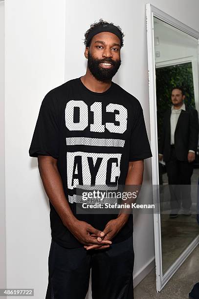 Baron Davis attends The A List 15th Anniversary Party on September 1, 2015 in Beverly Hills, California.