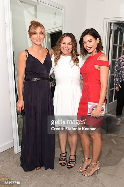 Sasha Alexander, Ashlee Margolis and Jenna Dewan Tatum attend The A List 15th Anniversary Party on September 1, 2015 in Beverly Hills, California.