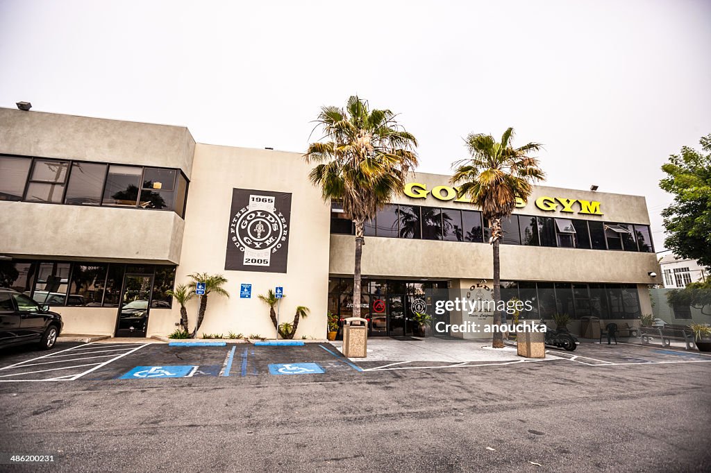 Légendaire salle de sport Gold's Gym, Venice, Californie, États-Unis