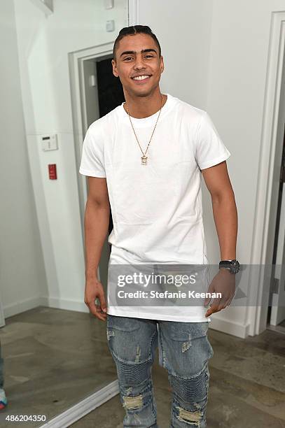 Quincy Brown attends The A List 15th Anniversary Party on September 1, 2015 in Beverly Hills, California.