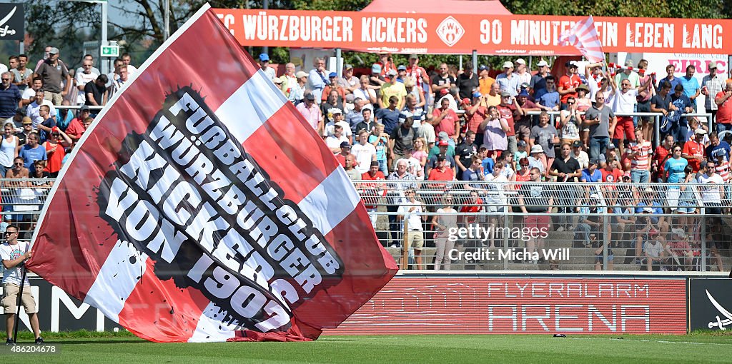 Wuerzburger Kickers v Erzgebirge Aue  - 3. Liga