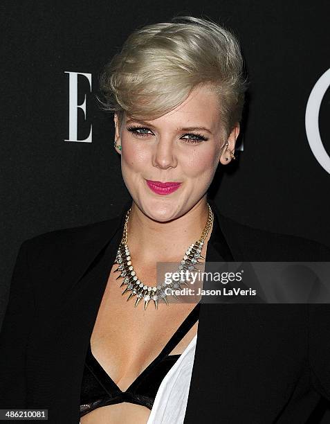 Singer Betty Who attends ELLE's 5th annual Women In Music concert celebration at Avalon on April 22, 2014 in Hollywood, California.