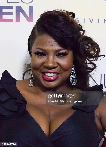 Actress Deena Beasly attends '90 Minutes In Heaven' Atlanta premiere at Fox Theater on September 1, 2015 in Atlanta, Georgia.