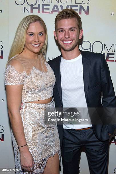 Chase Chrisley attends '90 Minutes In Heaven' Atlanta premiere at Fox Theater on September 1, 2015 in Atlanta, Georgia.