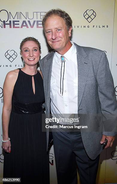 Michael Harding attends '90 Minutes In Heaven' Atlanta premiere at Fox Theater on September 1, 2015 in Atlanta, Georgia.