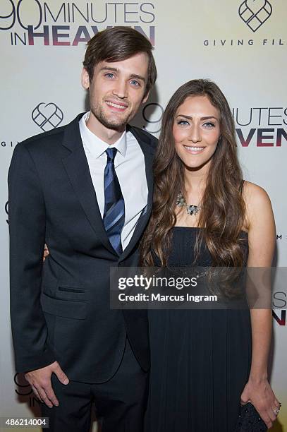 Tyler Smith attends '90 Minutes In Heaven' Atlanta premiere at Fox Theater on September 1, 2015 in Atlanta, Georgia.