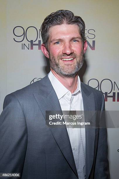 Shane Jackson attends '90 Minutes In Heaven' Atlanta premiere at Fox Theater on September 1, 2015 in Atlanta, Georgia.