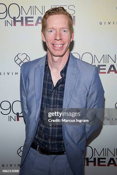 Actor Jody Thompson attends '90 Minutes In Heaven' Atlanta premiere at Fox Theater on September 1, 2015 in Atlanta, Georgia.