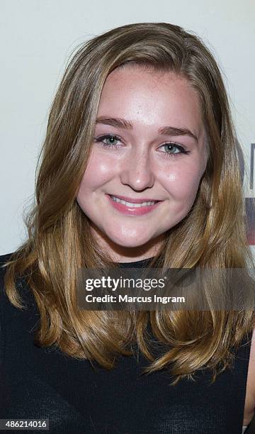 Jessi Case attends '90 Minutes In Heaven" Atlanta premiere at Fox Theater on September 1, 2015 in Atlanta, Georgia.