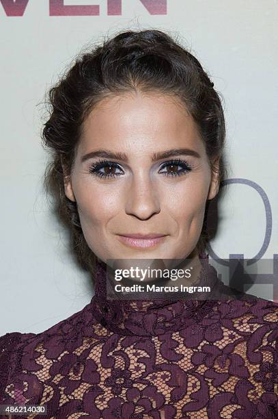 Actress Gianne Simone attends '90 Minutes In Heaven' Atlanta premiere at Fox Theater on September 1, 2015 in Atlanta, Georgia.