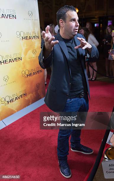 Randall Emmett attends '90 Minutes In Heaven' Atlanta premiere at Fox Theater on September 1, 2015 in Atlanta, Georgia.