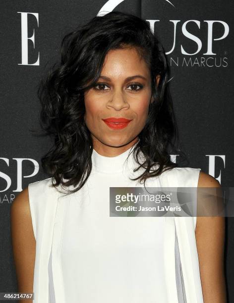 Aluna Francis of AlunaGeorge attends ELLE's 5th annual Women In Music concert celebration at Avalon on April 22, 2014 in Hollywood, California.