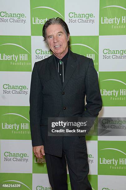 Musician John Doe arrives at Liberty Hill's Upton Sinclair Annual Awards Dinner at The Beverly Hilton Hotel on April 22, 2014 in Beverly Hills,...