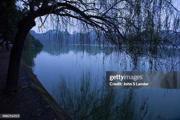 Hoan Kiem Lake is in the historical center of Hanoi and serves as a focal point for the city's public life. Mornings are popular at the lake with the...