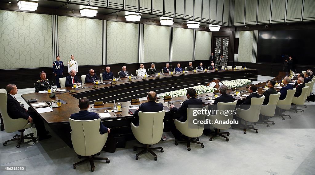 National Security Council Meeting in Ankara