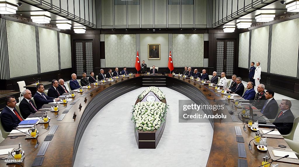National Security Council Meeting in Ankara