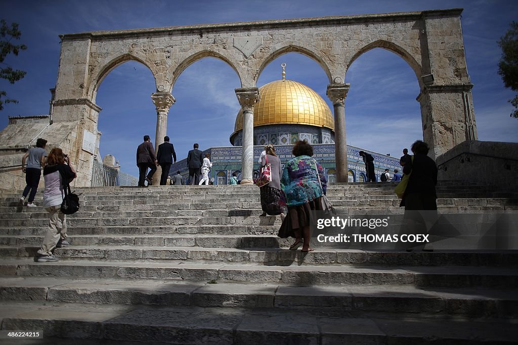 PALESTINIAN-ISRAEL-RELIGION-AQSA