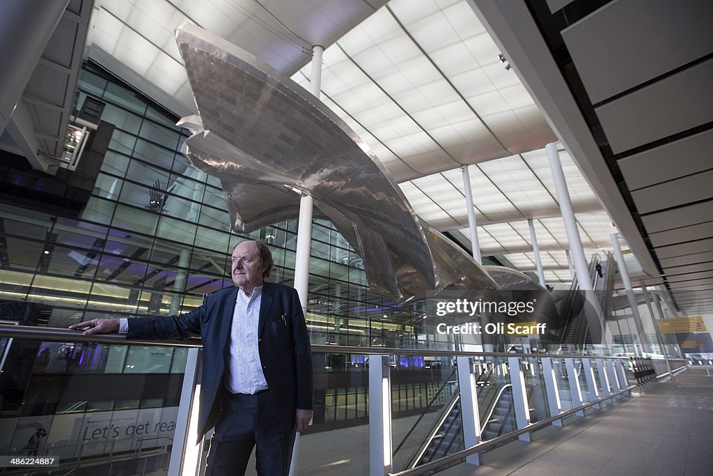 Heathrow Terminal 2 Unveils Richard Wilson Sculpture