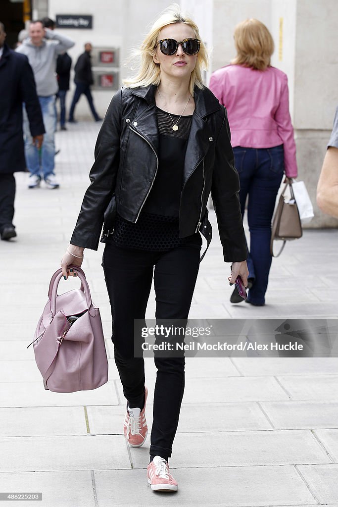 Celebrity Sightings in London- April 23, 2014