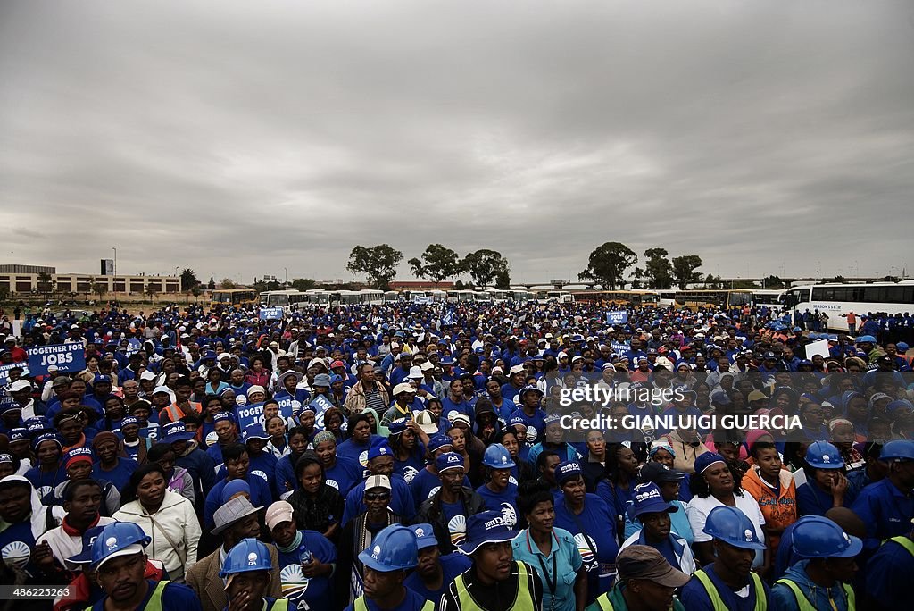 SAFRICA-POLITICS-VOTE-UNEMPLOYMENT-DEMO