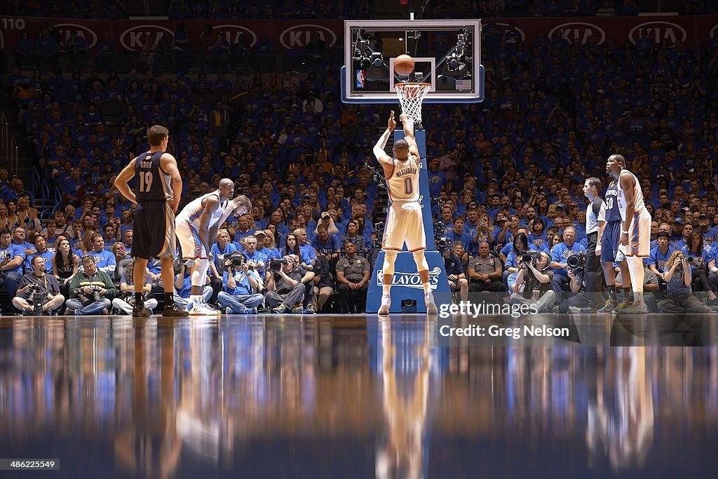 Oklahoma City Thunder vs Memphis Grizzlies, 2014 NBA Western Conference Playoffs First Round