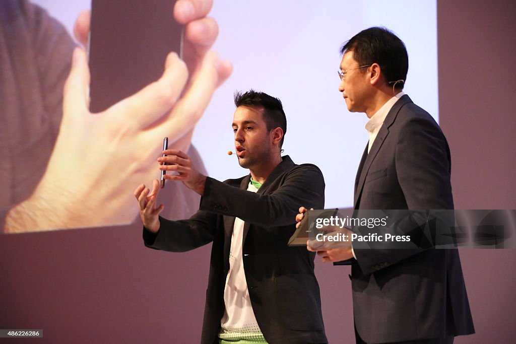 CEO Jason Chen attended Acer Corporation`s press conference...