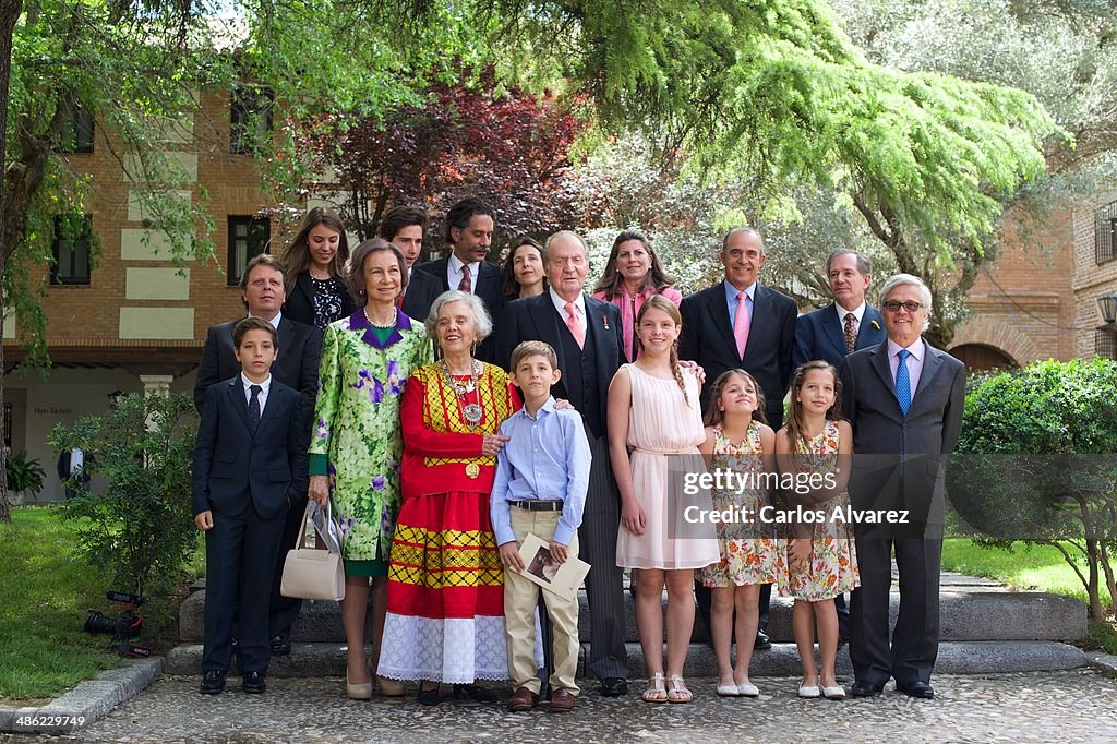 Spanish Royals Attend Cervantes Awards Ceremony 2014