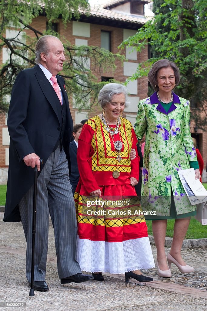 Spanish Royals Attend Cervantes Awards Ceremony 2014