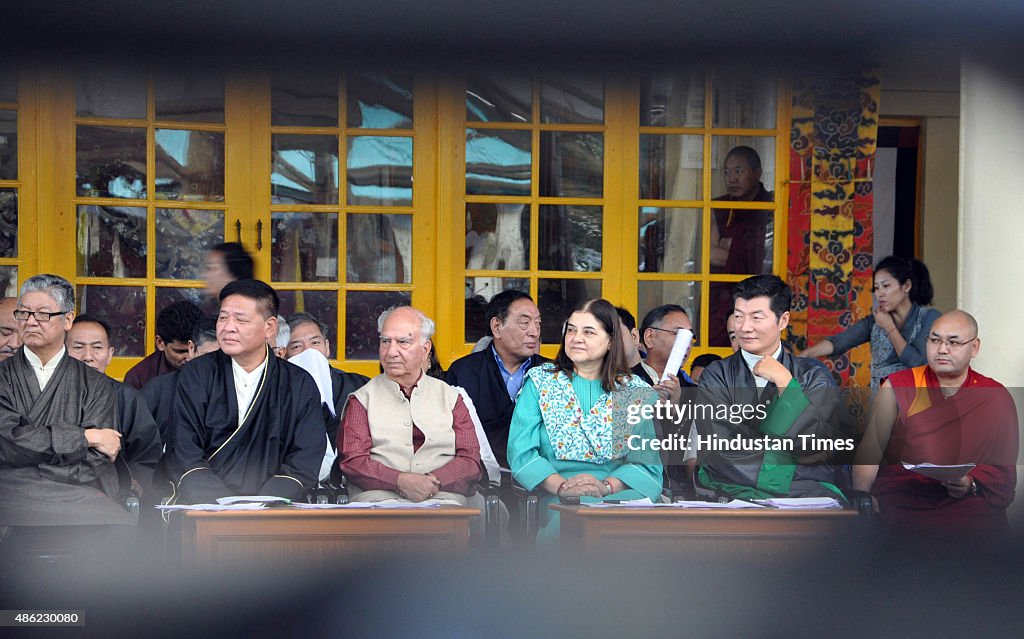 Union Minister For Women And Child Development Maneka Gandhi Attends Function To Mark The 55Th Anniversary Of The Tibetan Democracy Day