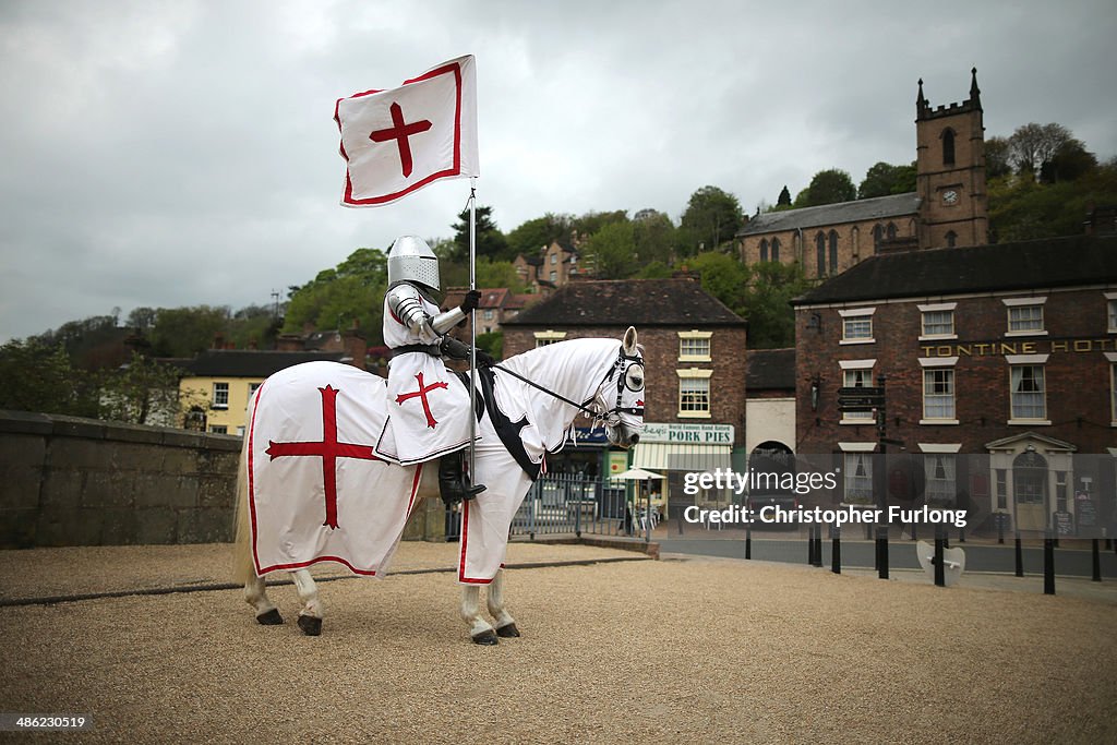 St George's Day Celebrated In Ironbridge