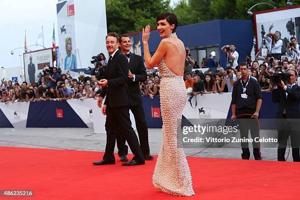 Paz Vega attends the opening ceremony and premiere of 'Everest' during the 72nd Venice Film Festival on September 2, 2015 in Venice, Italy.