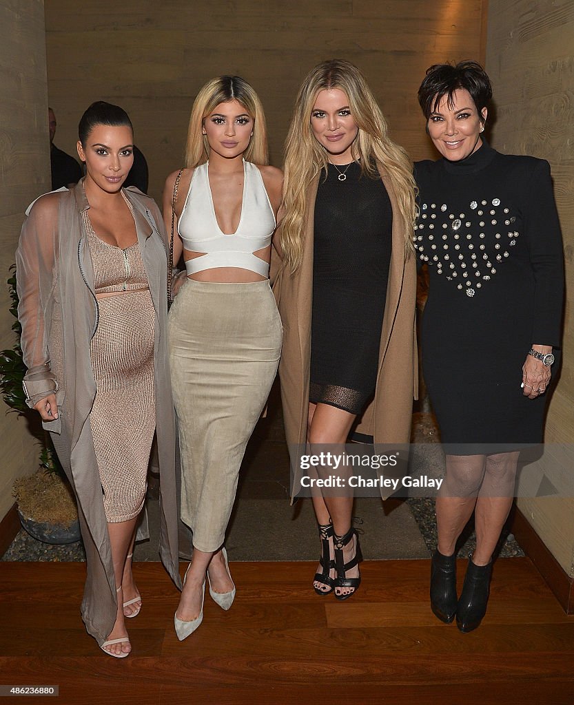 Kardashian/Jenner App Launch Preview At Nobu Malibu, CA