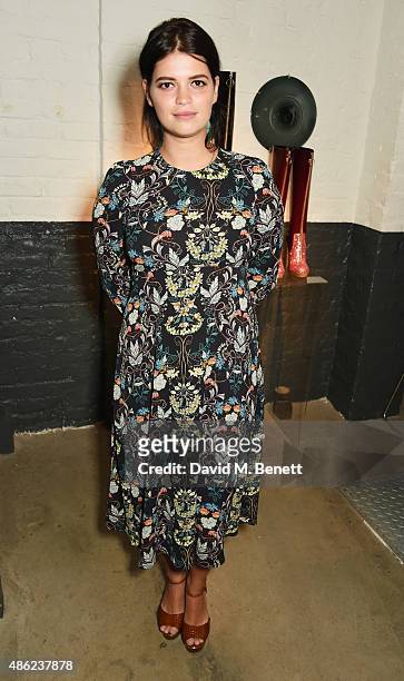 Pixie Geldof attends as Iconic British fashion label RED OR DEAD and London based NEWGEN design talent Ashley Williams celebrate the launch of the...