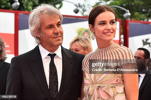 Domenico Procacci and Kasia Smutniak attend the opening ceremony and premiere of 'Everest' during the 72nd Venice Film Festival on September 2, 2015...