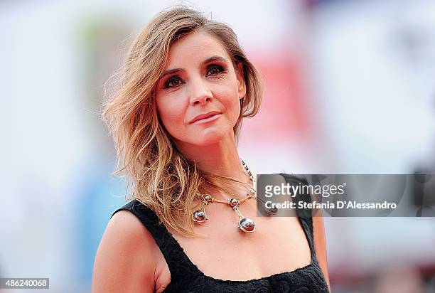 Clotilde Courau attends the opening ceremony and premiere of 'Everest' during the 72nd Venice Film Festival on September 2, 2015 in Venice, Italy.