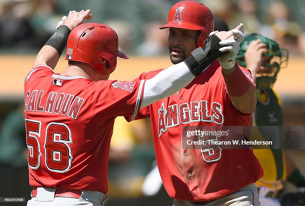 Los Angeles Angels of Anaheim v Oakland Athletics