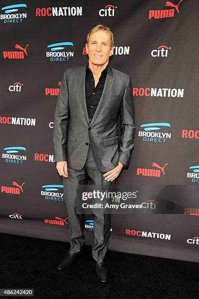 Michael Bolton attends the Roc Nation Grammy Brunch 2015 on February 7, 2015 in Beverly Hills, California.