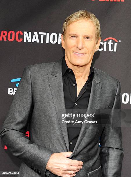 Michael Bolton attends the Roc Nation Grammy Brunch 2015 on February 7, 2015 in Beverly Hills, California.