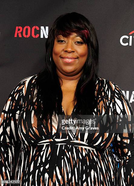 Loni Love attends the Roc Nation Grammy Brunch 2015 on February 7, 2015 in Beverly Hills, California.