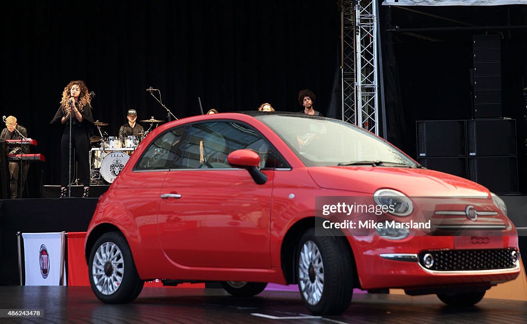 The New Remastered Fiat 500 Launch With An Exclusive Performance By Ella Eyre