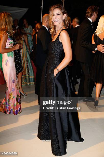 Clotilde Courau attends the opening dinner during the 72nd Venice Film Festival on September 2, 2015 in Venice, Italy.