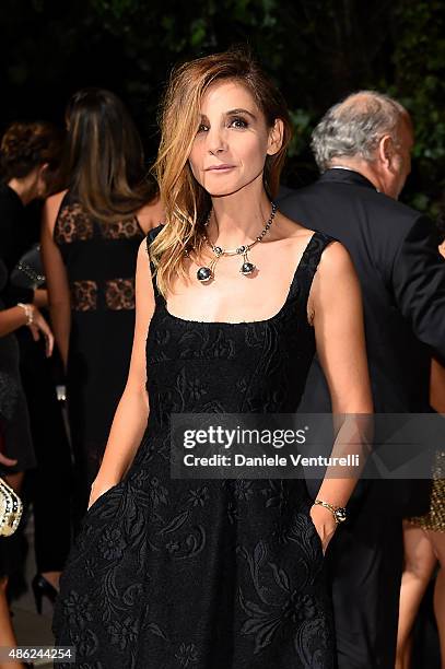 Clotilde Courau attends the opening dinner during the 72nd Venice Film Festival on September 2, 2015 in Venice, Italy.