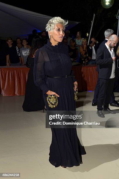 Malika Ayane attends the opening dinner during the 72nd Venice Film Festival on September 2, 2015 in Venice, Italy.