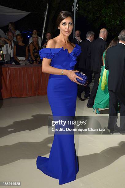 Ekaterina Mtsituridze attends the opening dinner during the 72nd Venice Film Festival on September 2, 2015 in Venice, Italy.