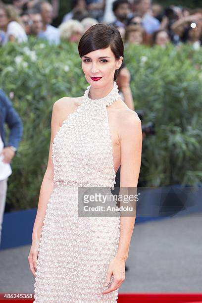 Paz Vega attends the opening ceremony and premiere of the movie 'Everest' during the 72nd Venice Film Festival on September 2, 2015 in Venice, Italy.