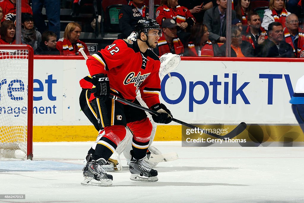 Winnipeg Jets v Calgary Flames